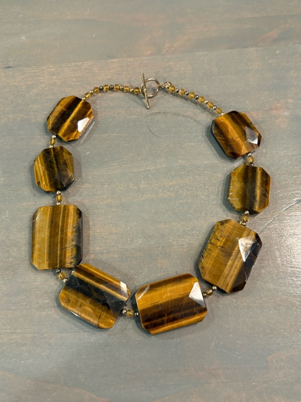 NWOT Costume Gem Stone Necklace